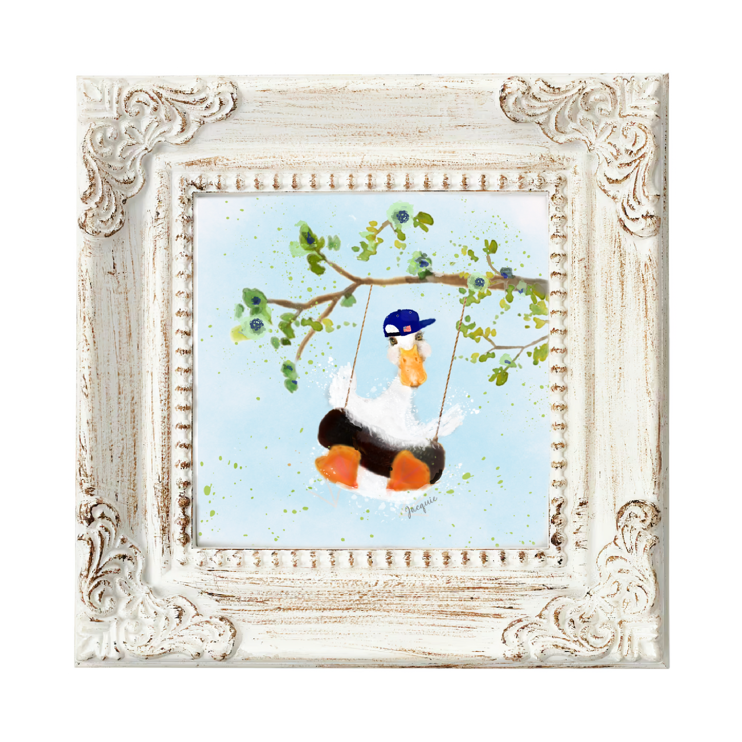 Duck on a Swing - Boy