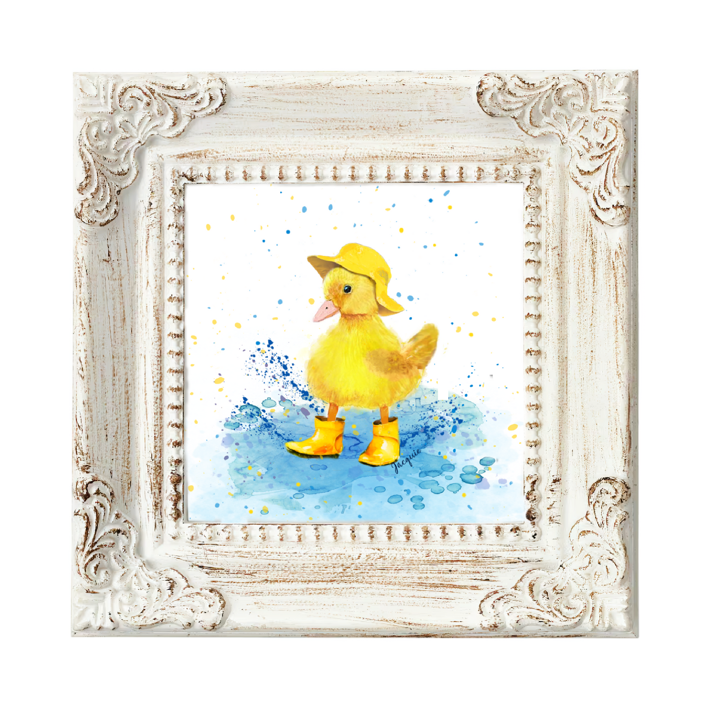 Duckling In the Rain - Boy