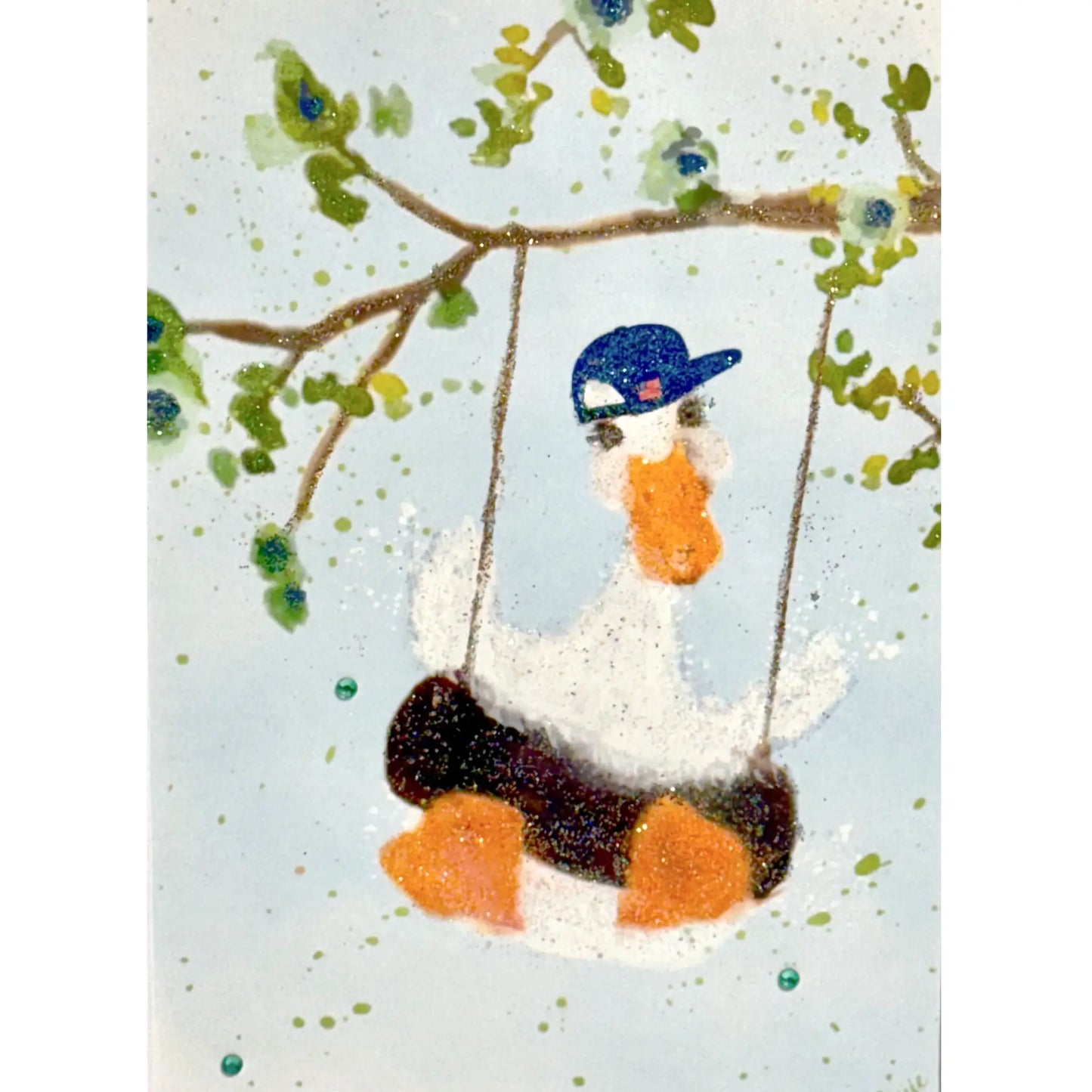 Duck on a Swing - Boy