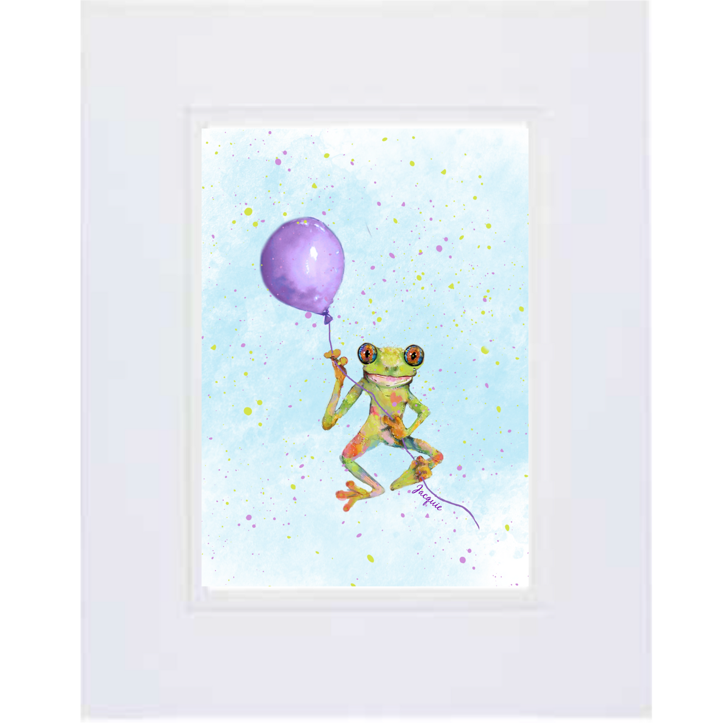 Frog & Balloon