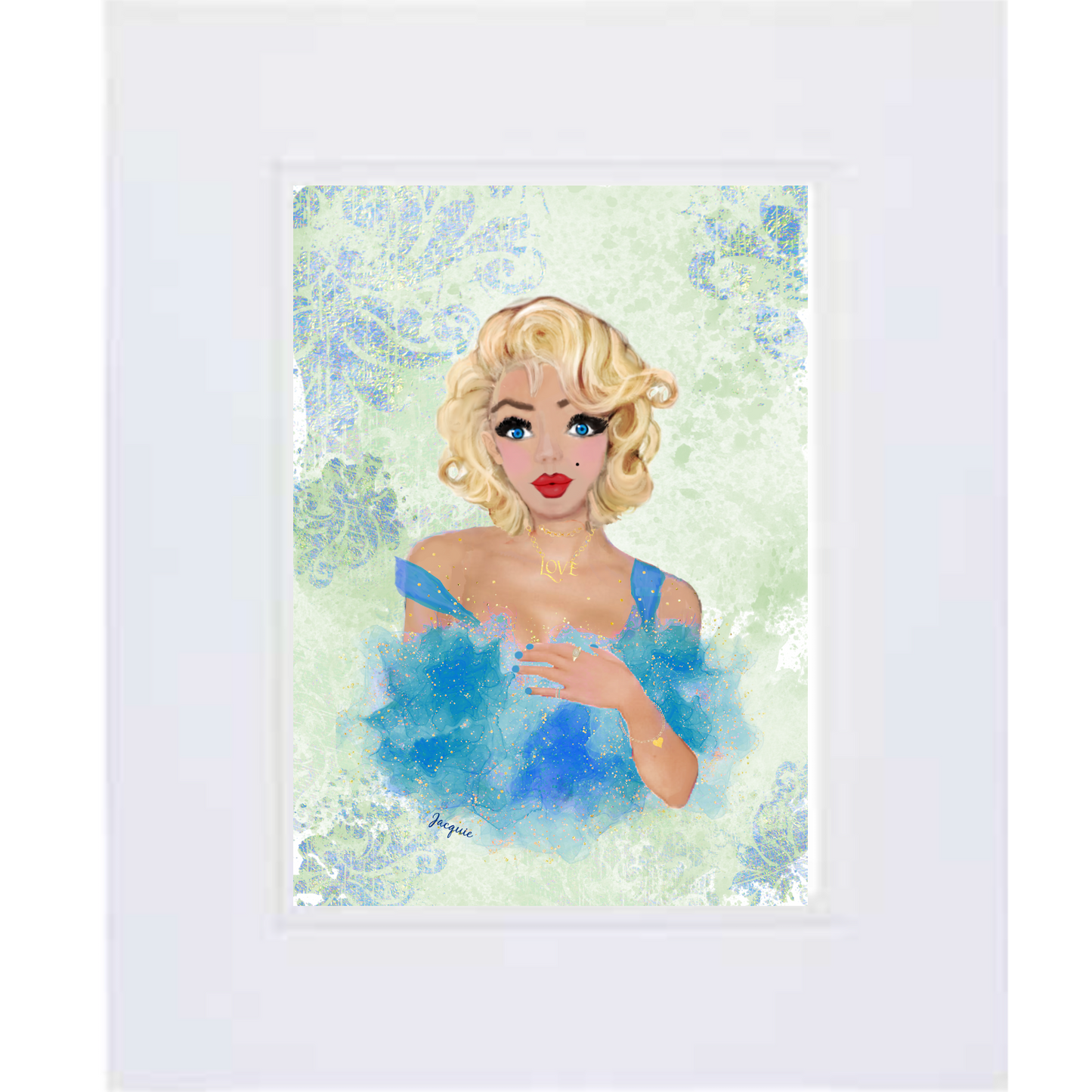 Marilyn in Blue