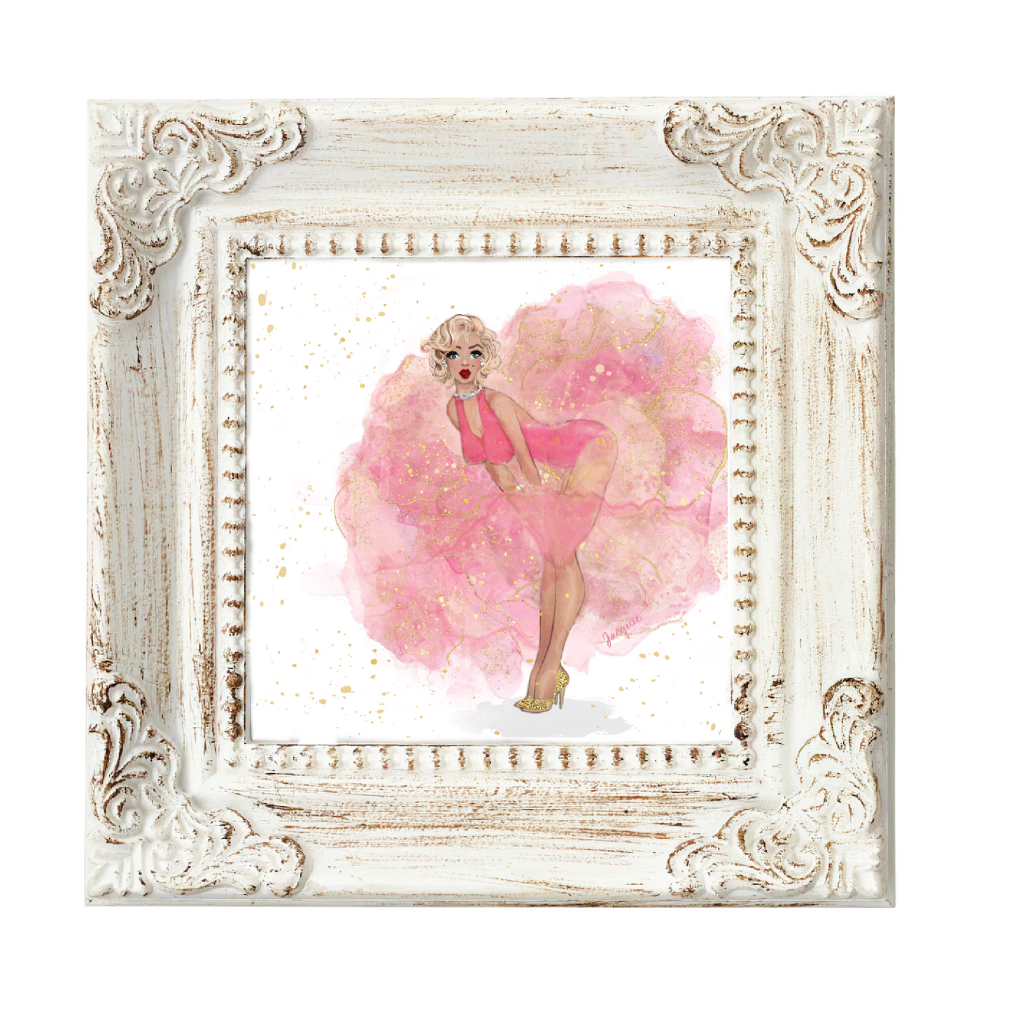 Marilyn & Pink Skirt
