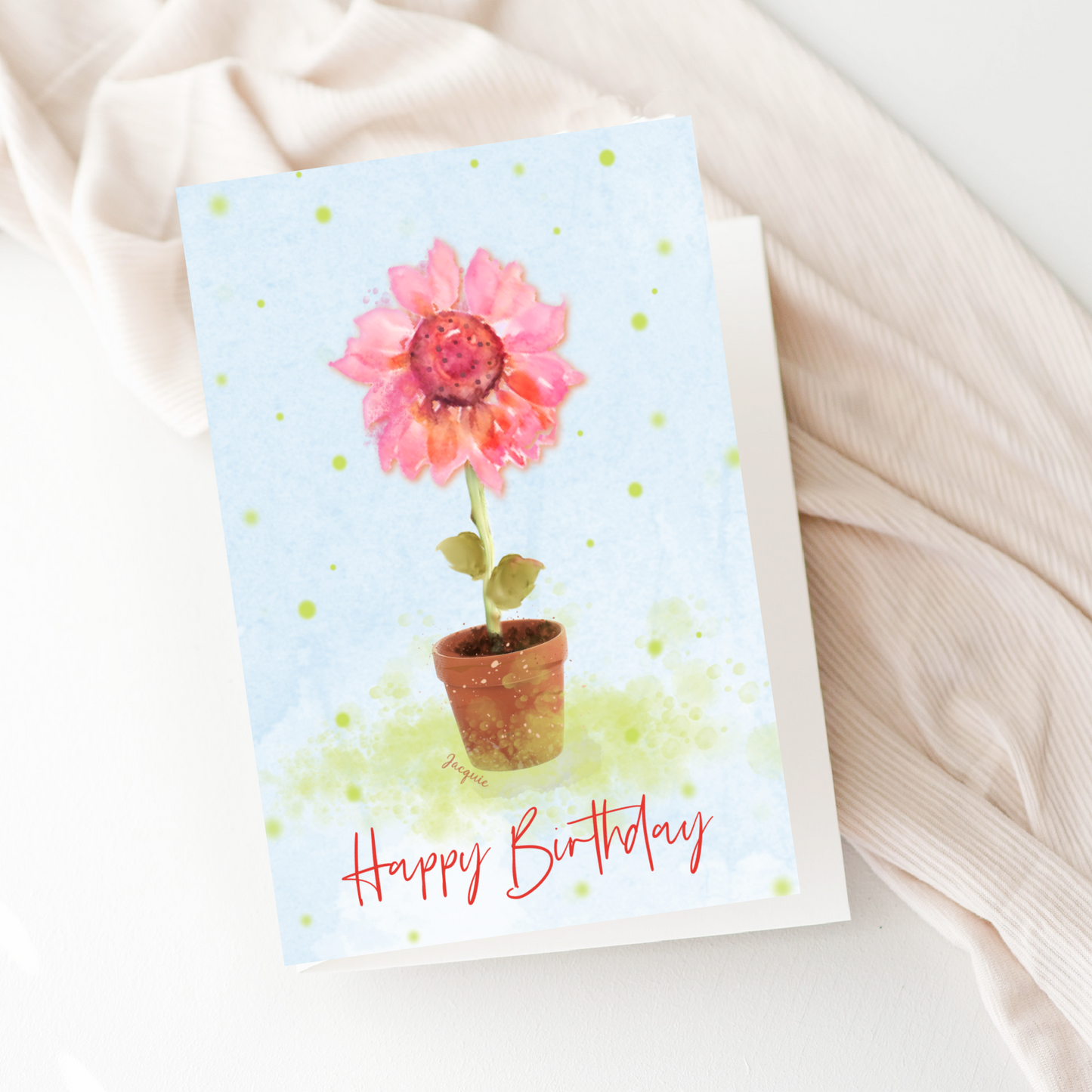 Pink Sunflower