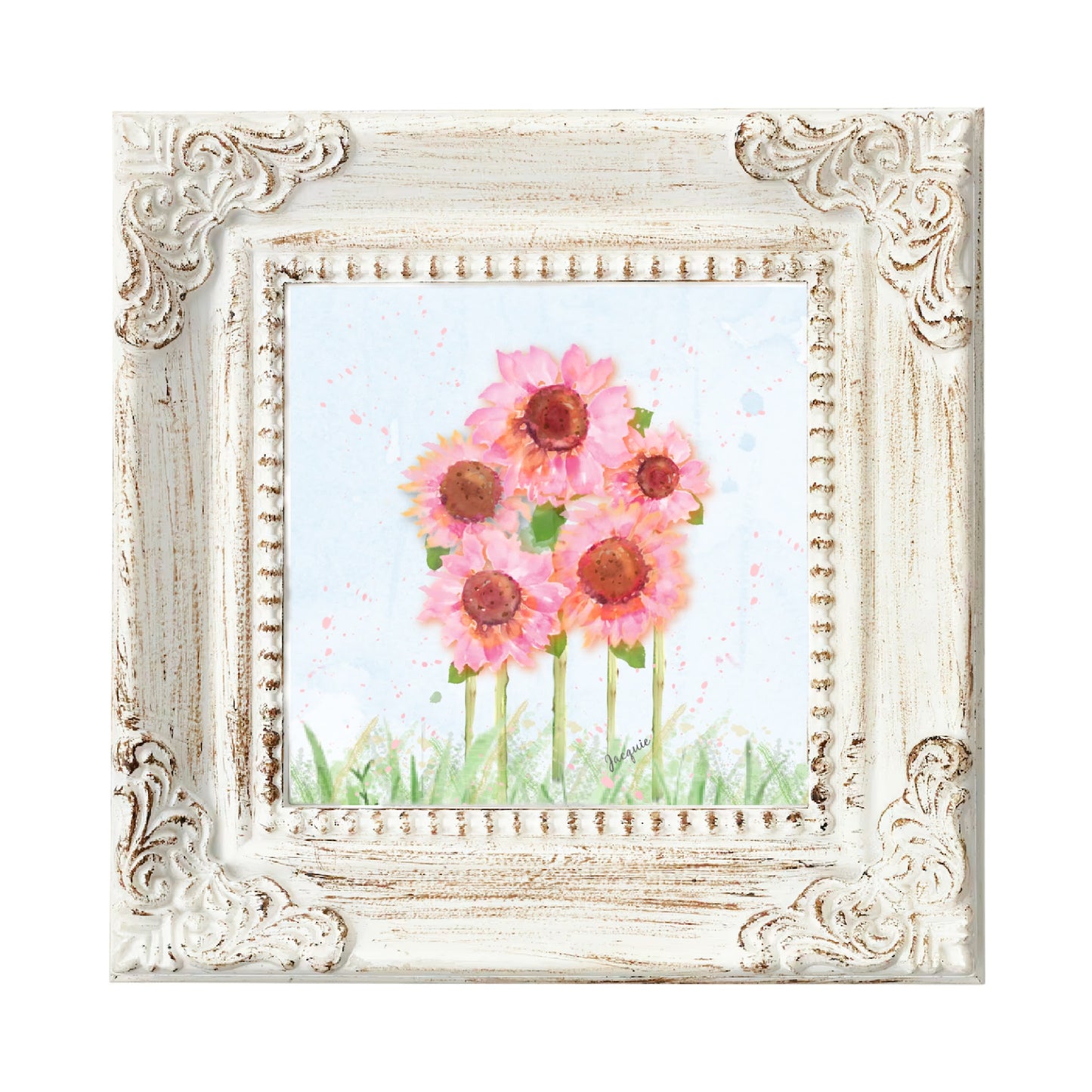 Sunflowers in Pink