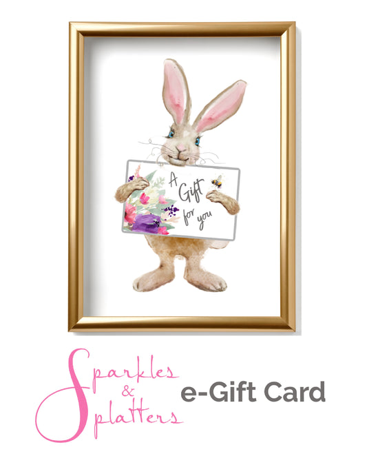 Sparkles & Splatters eGift Card