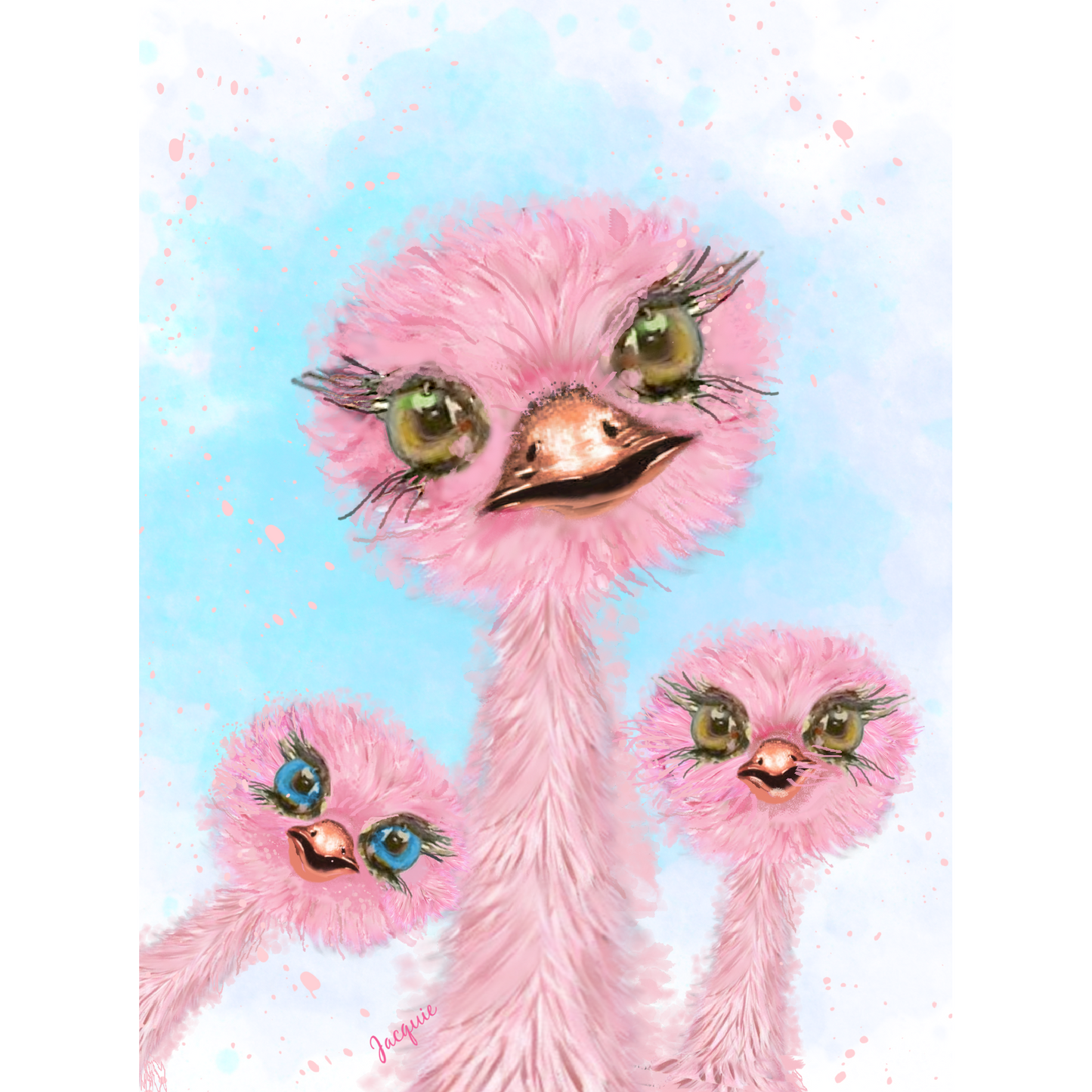 Ostrich Trio