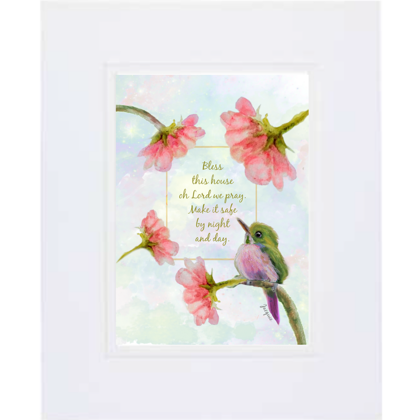 Hummingbird Baby - Quote