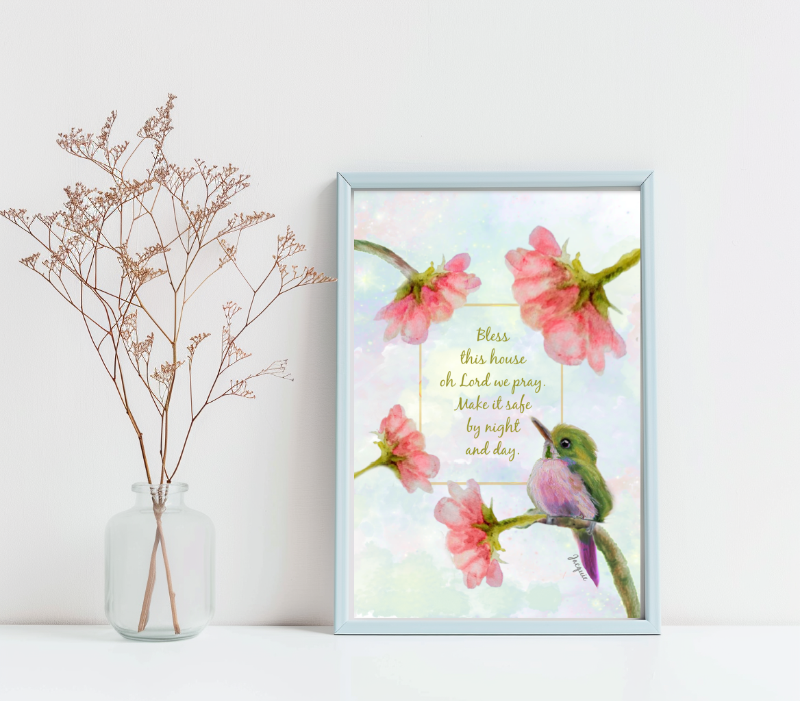 Hummingbird Baby - Quote