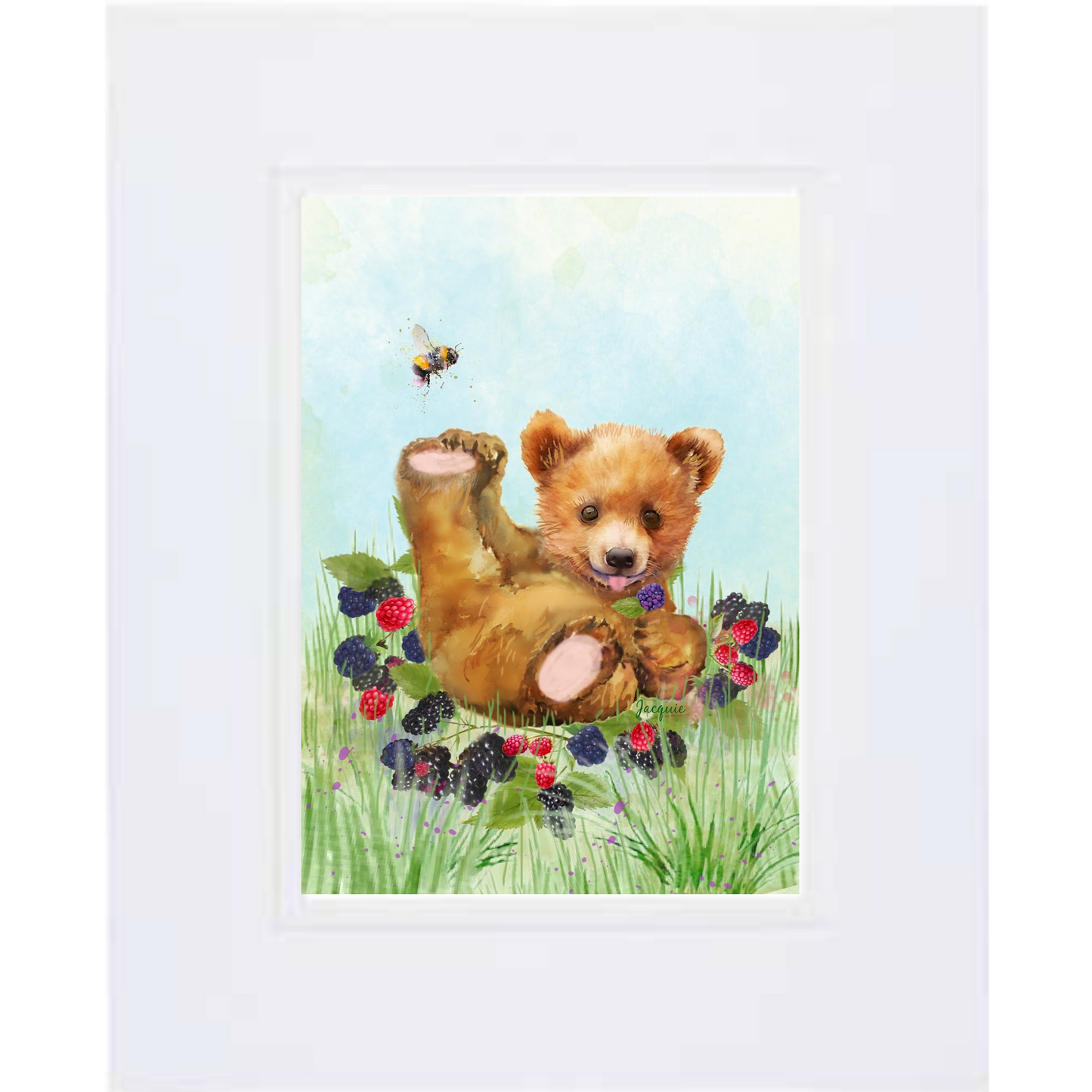 Bear in a Berry Patch