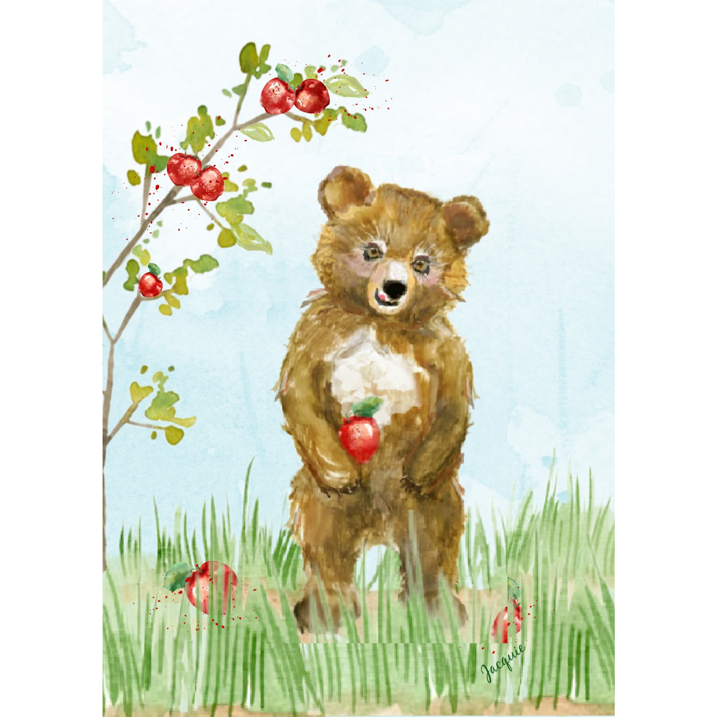 Bear & Apples