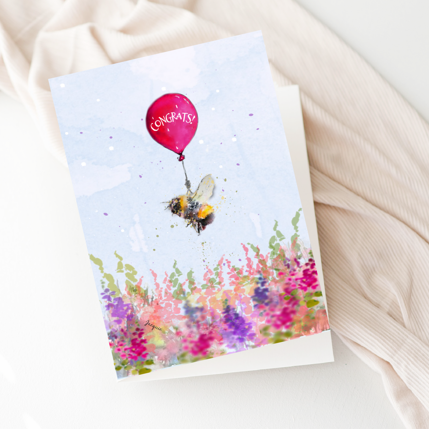 Bee with Balloon