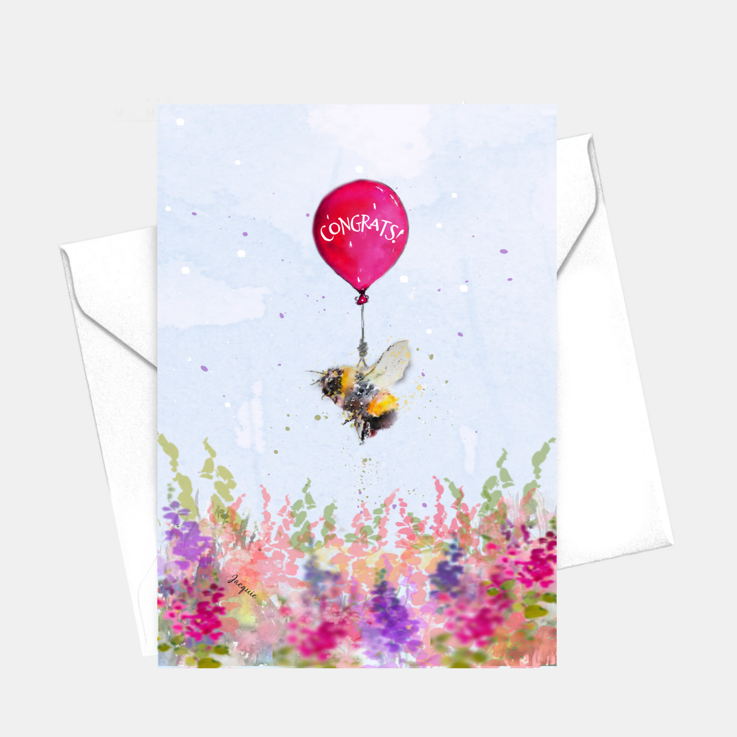 Bee with Balloon