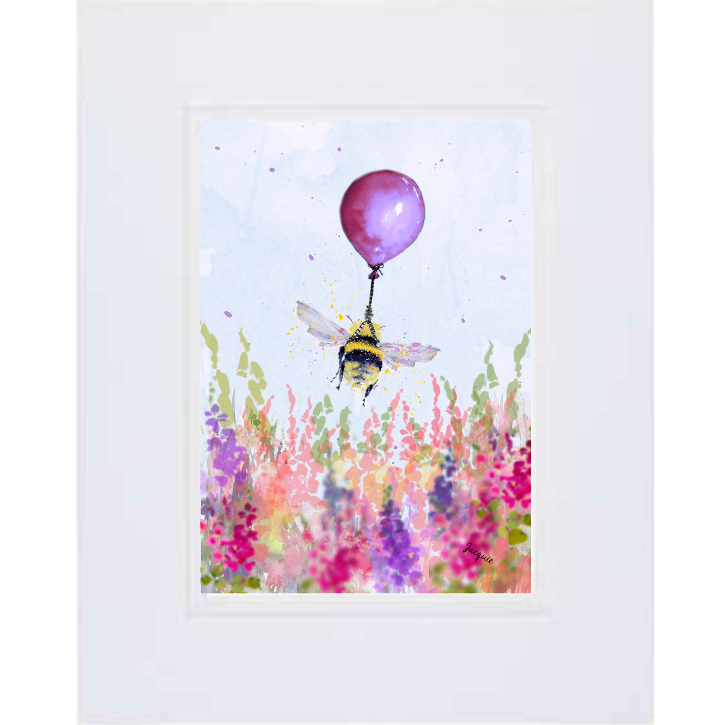 Bee Behind & Balloon