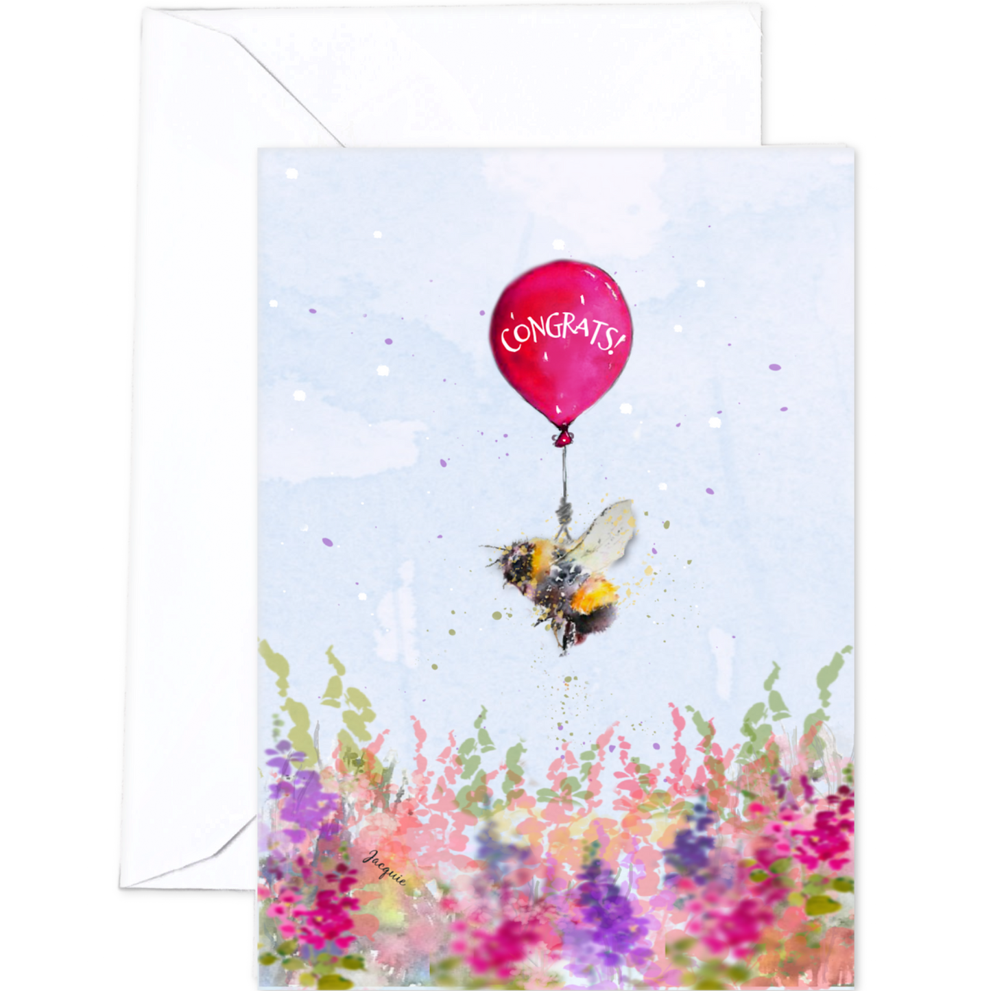 Bee with Balloon