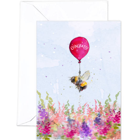 Bee with Balloon