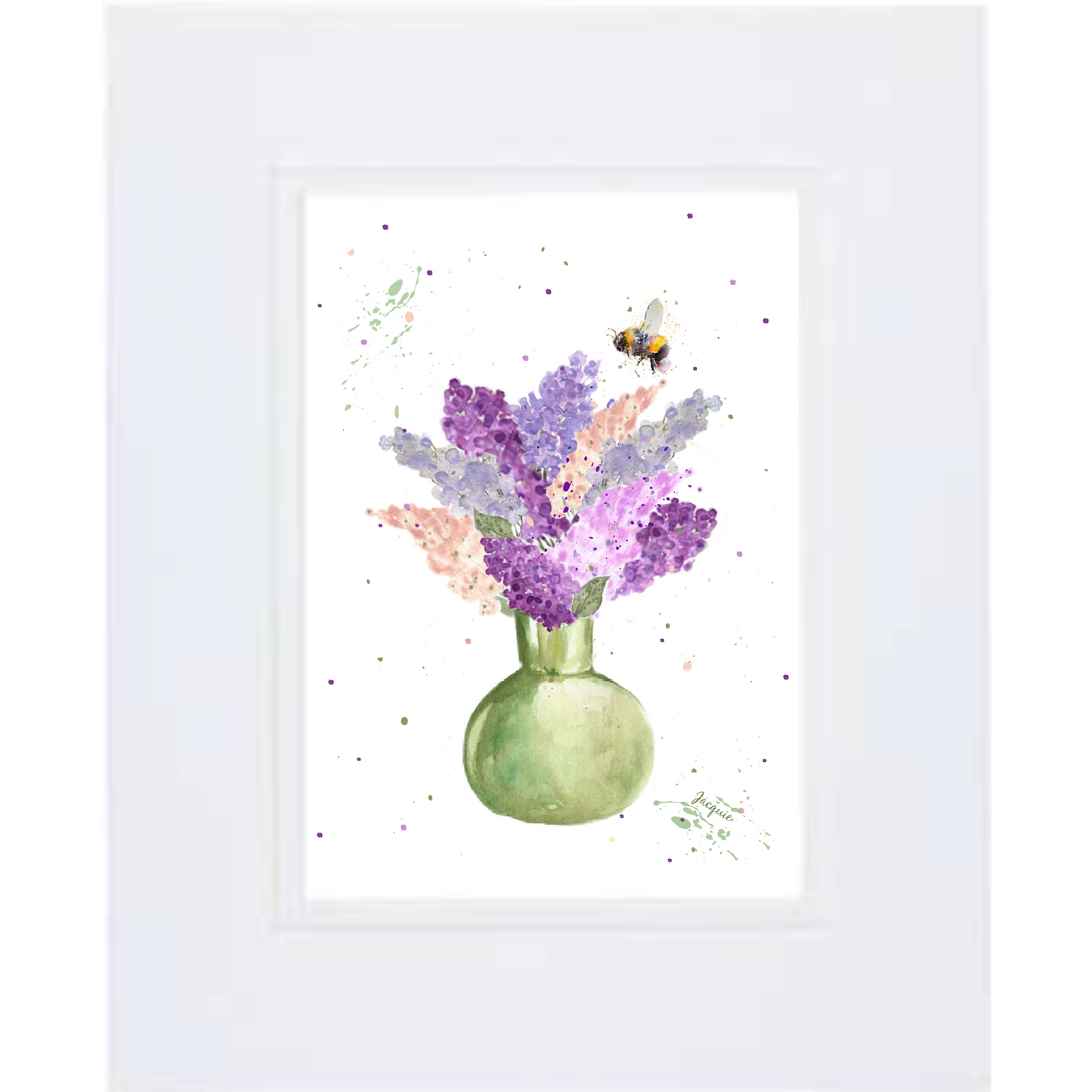 Lilacs & Bee