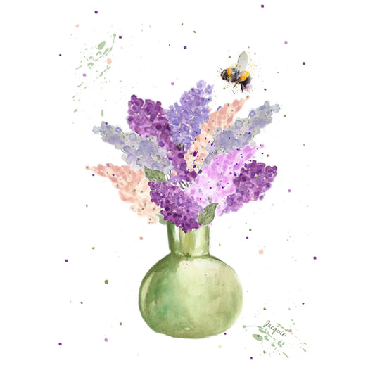 Lilacs & Bee