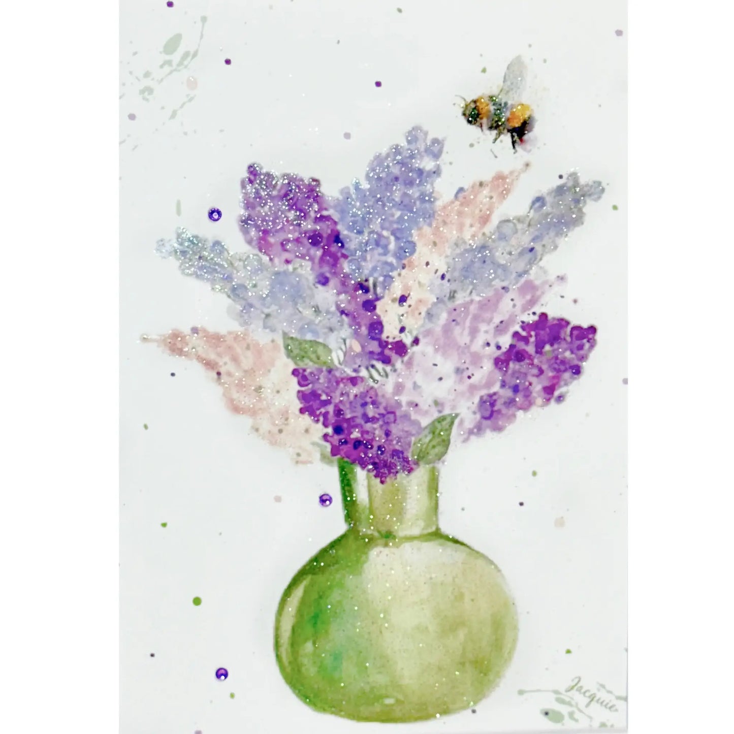 Lilacs & Bee