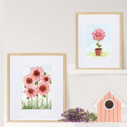 Pink Sunflower