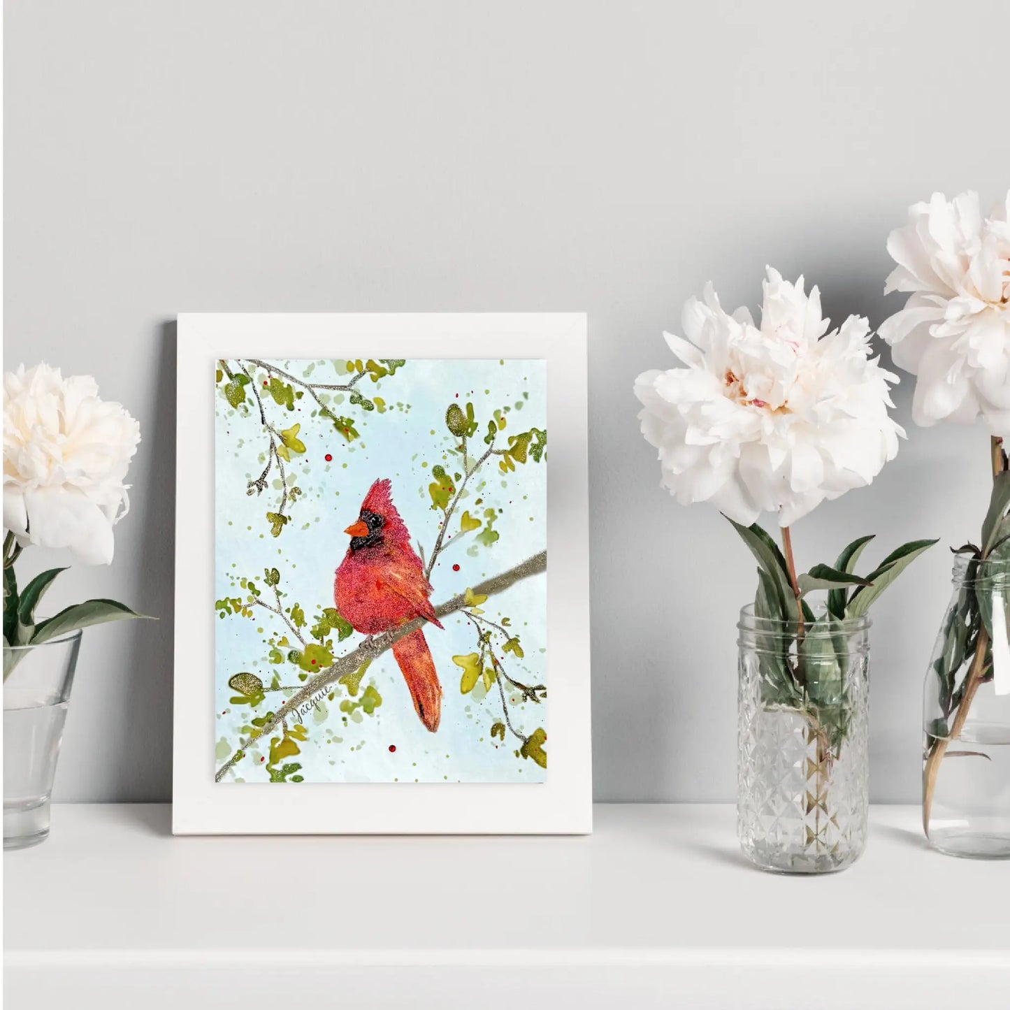 Cardinal in a tree