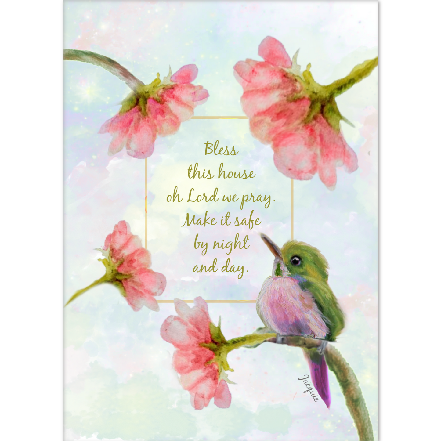 Hummingbird Baby - Quote
