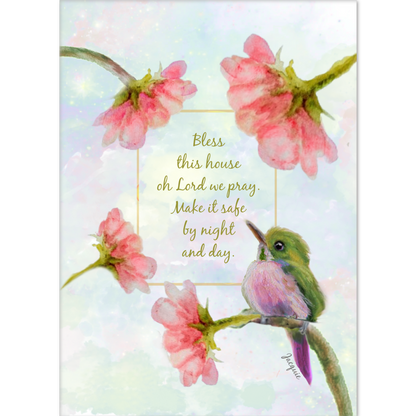 Hummingbird Baby - Quote