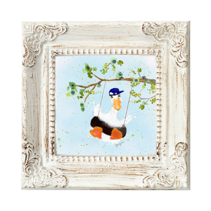 Duck on a Swing - Boy
