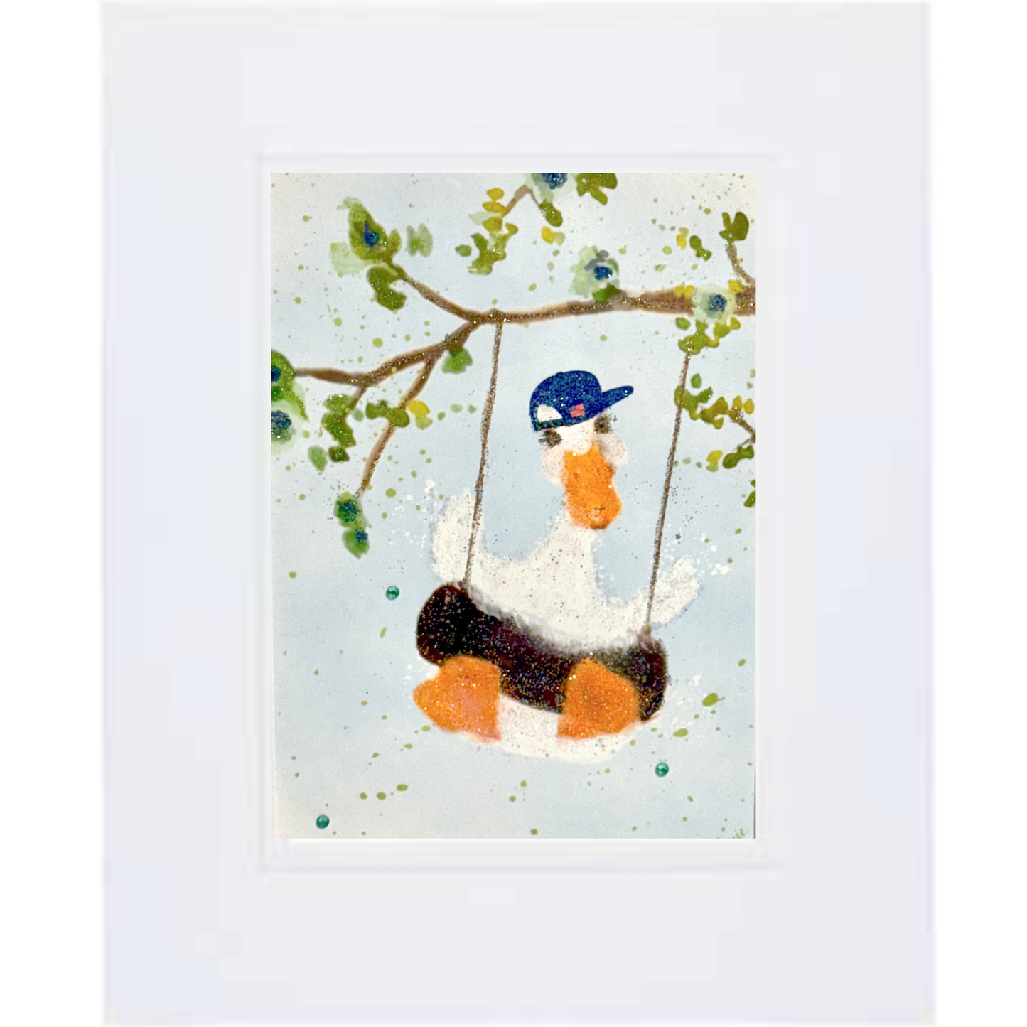Duck on a Swing - Boy