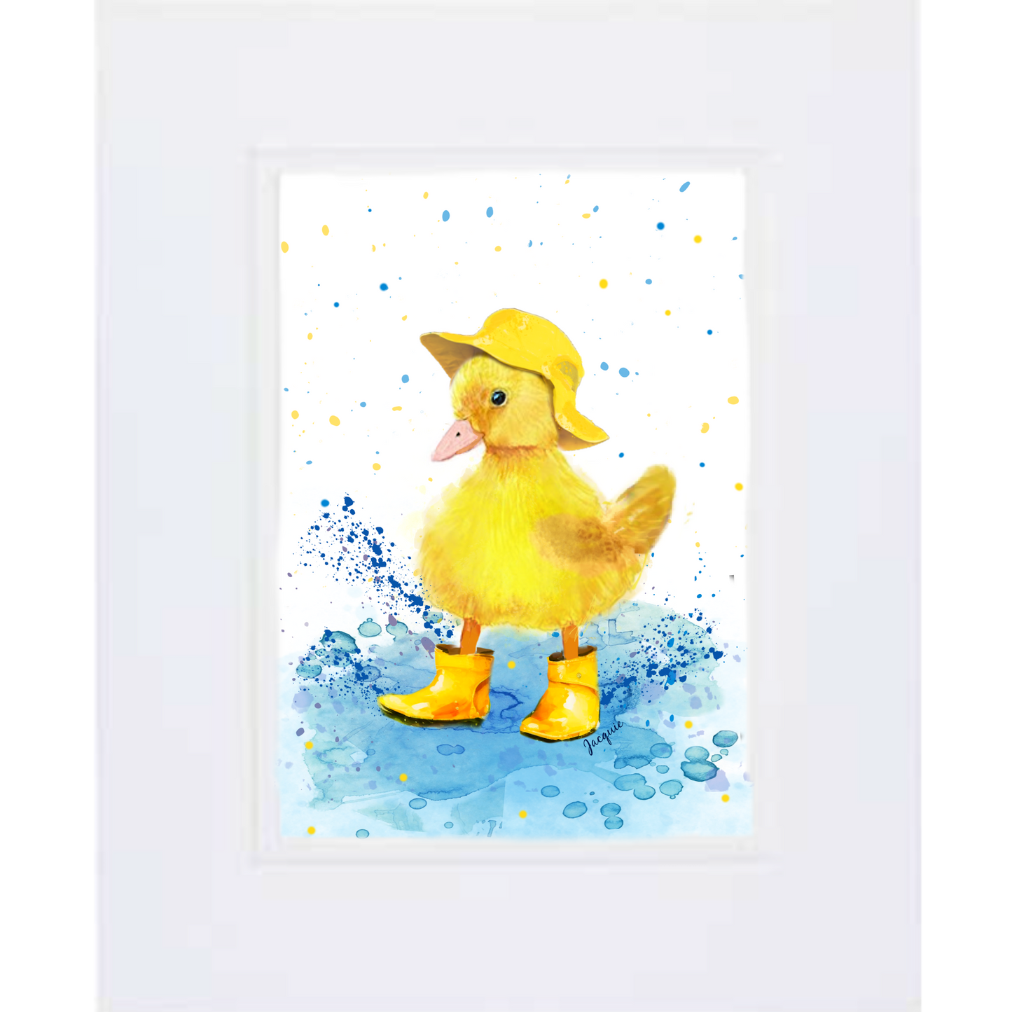 Duckling In the Rain - Boy