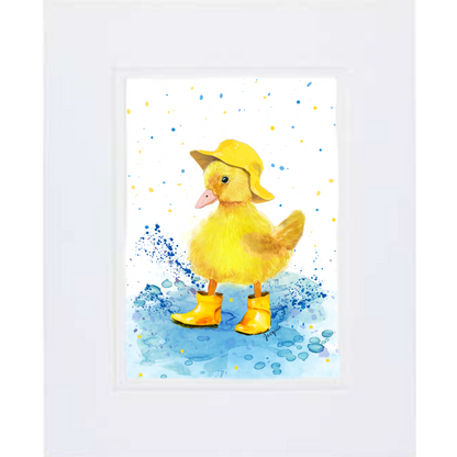 Duckling In the Rain - Boy