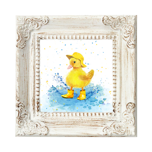 Duckling in the Rain - Boy