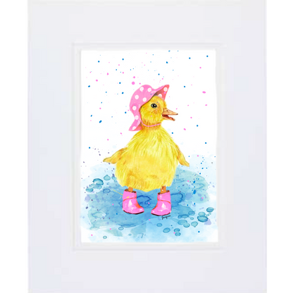 Duckling In the Rain - Girl