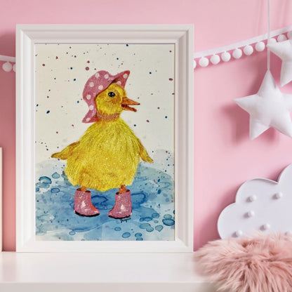 Duckling In the Rain - Girl