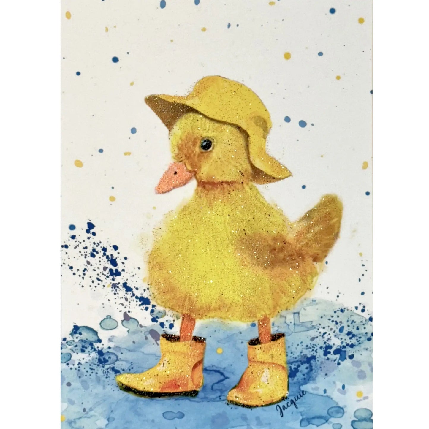 Duckling In the Rain - Boy