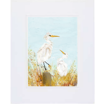 Egrets at the Beach