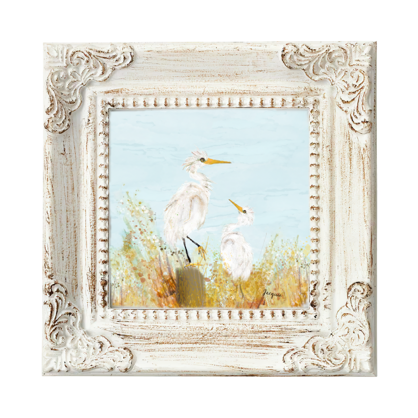 Egrets at the Beach