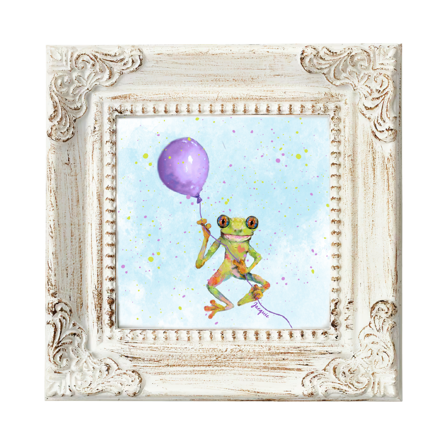 Frog & Balloon