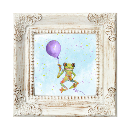 Frog & Balloon