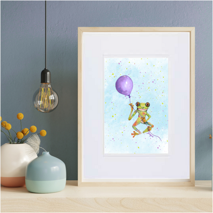 Frog & Balloon
