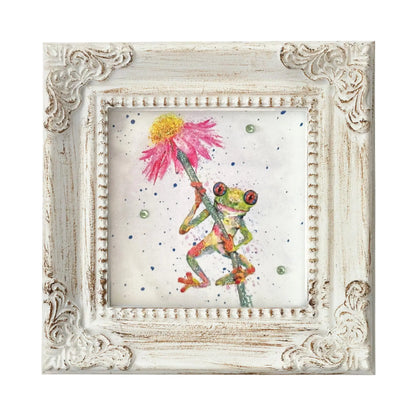 Frog & Flower