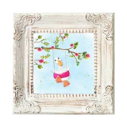Duck on a Swing - Girl
