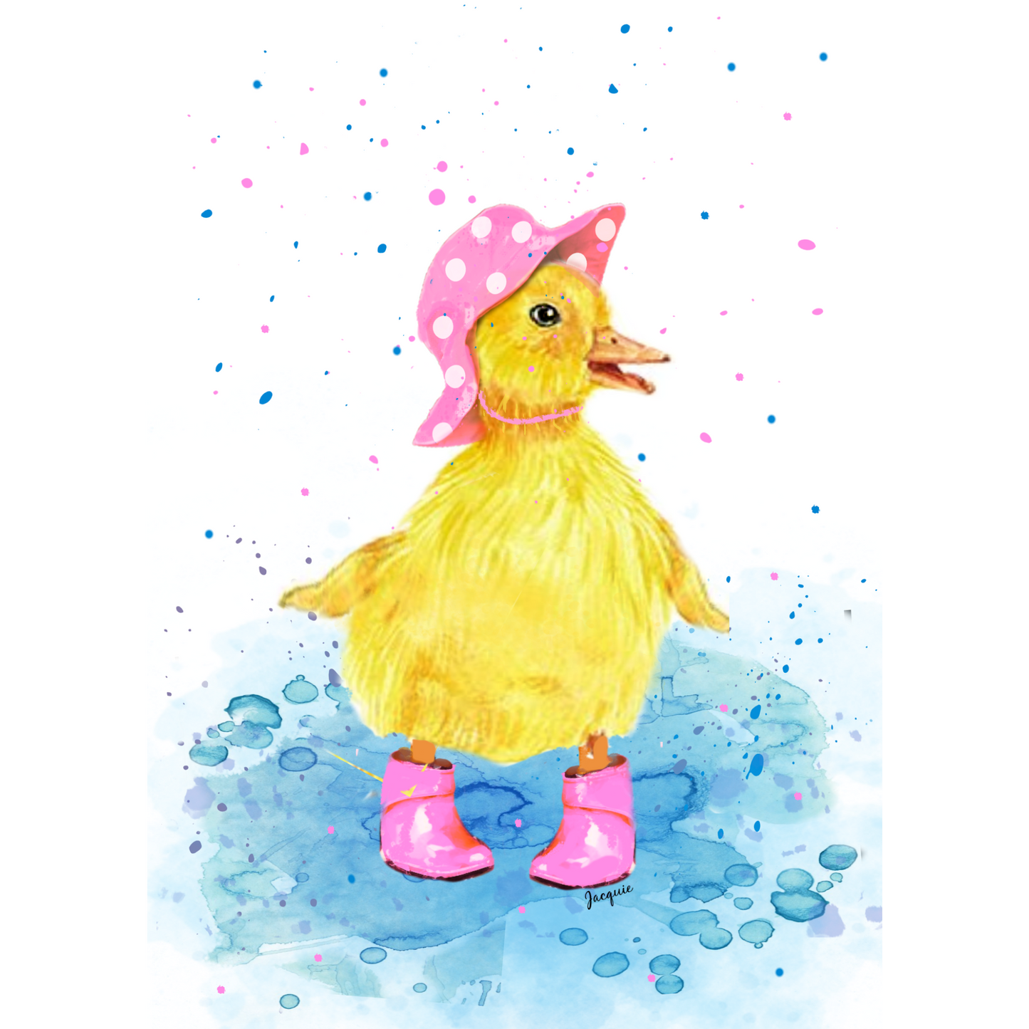 Duckling In the Rain - Girl