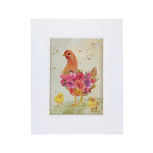 Happy Mama Hen