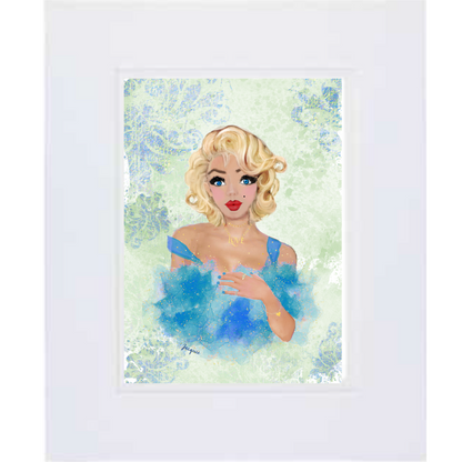 Marilyn in Blue