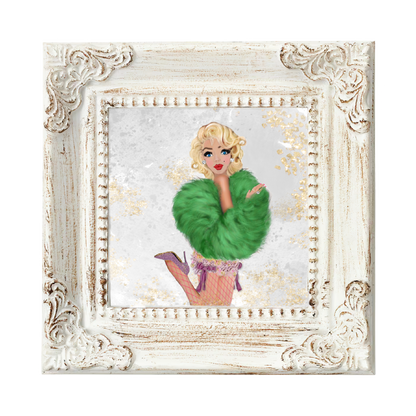Marilyn & Green Fur