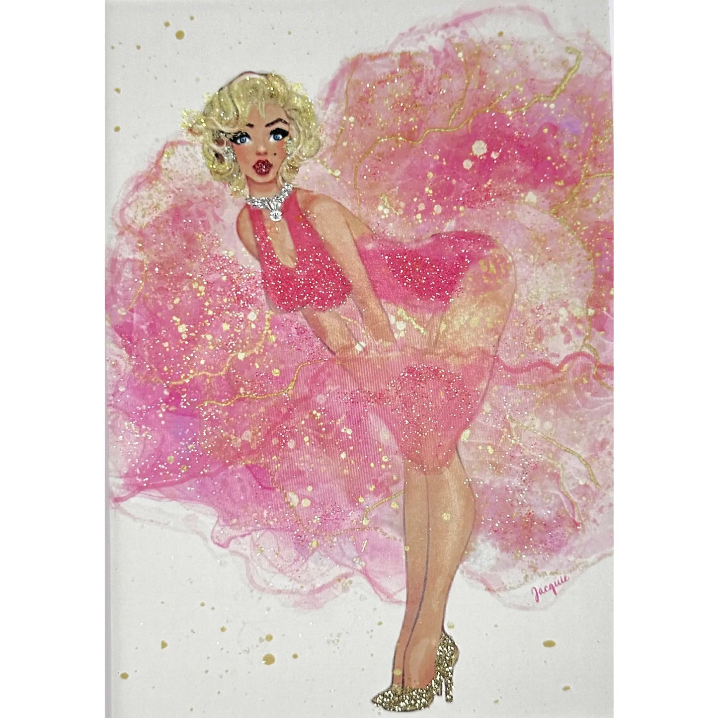 Marilyn & Pink Skirt