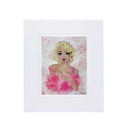 Vintage Marilyn Monroe in Pink