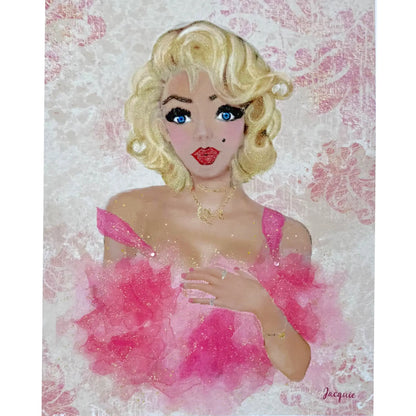 Vintage Marilyn Monroe in Pink