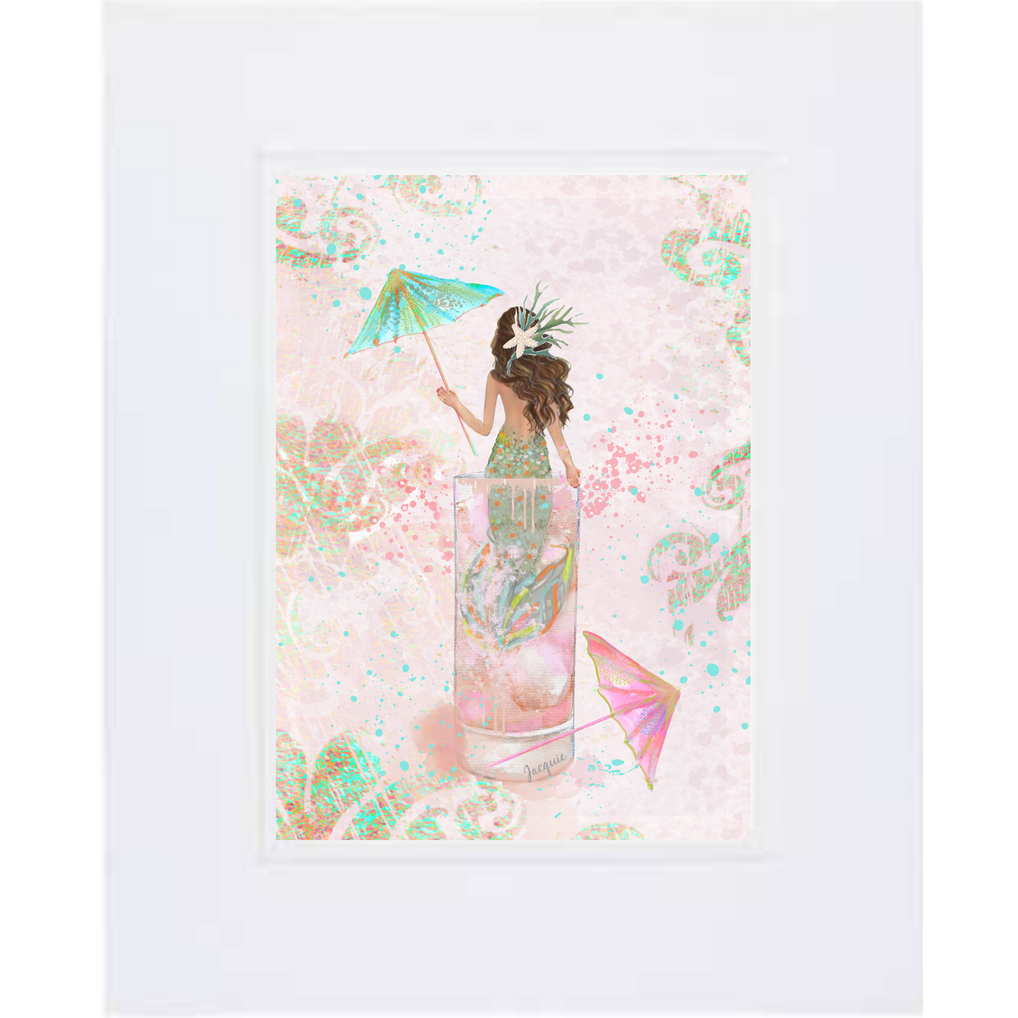 Mermaid & Tropical Drink