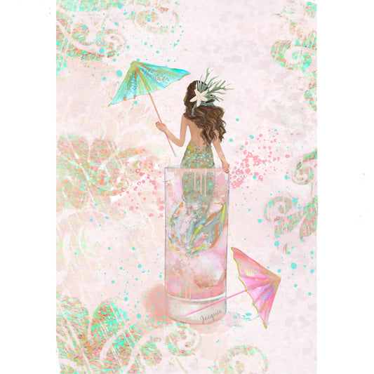 Mermaid & Tropical Drink